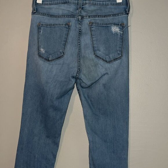 Flying Monkey distressed mid rise skinny jeans, size 27 - Picture 5 of 7